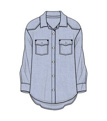 Hurley JACKSON WESTERN BUTTON UP